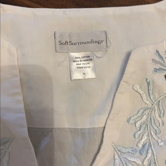 Soft surroundings XL cover up tunic - Picture 2 of 7